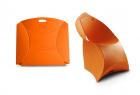 Flux ® кресло. Цвет:Bright Orange